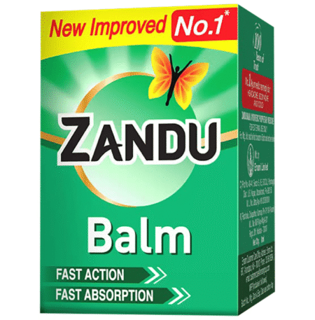 Zandu Balm | Effective Relief from Cold, Headache & Body Ache