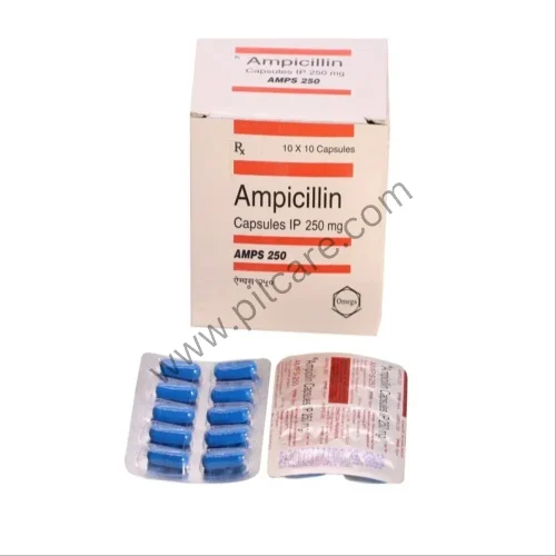 Omega AMPS 250 - Ampicillin Capsules IP 250 mg