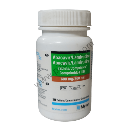 Abacavir/Lamivudine 600 mg/300 mg Tablets