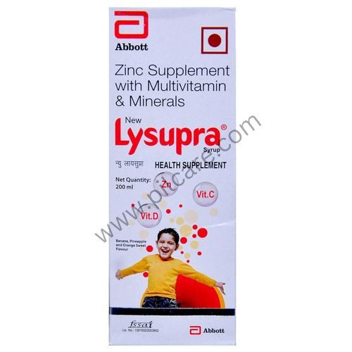 Abbott New Lysupra Syrup Banana