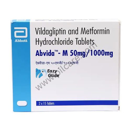 Abvida-M 50/1000 Eazy Glide Tablet SR