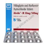 Abvida-M 50/500 Eazy Glide Tablet SR
