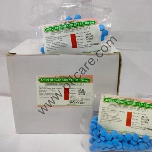 Bulk Aceclofenac Tablets 100mg