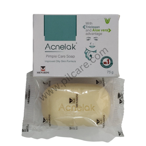 Acnelak Pimple Care Soap with Triclosan and Aloe Vera