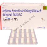 Amaryl M 1mg Tablet PR