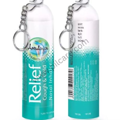 Amrutanjan Relief Cough & Cold Nasal Inhaler