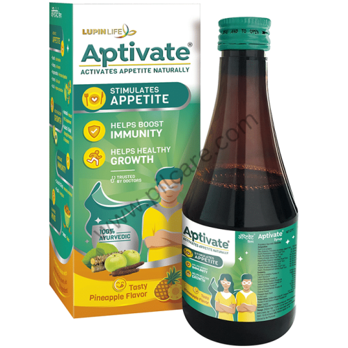 Aptivate Pineapple Flavour Syrup