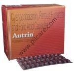 Autrin Hematinic Capsule with Cyanocobalamin Iron & Folic Acid