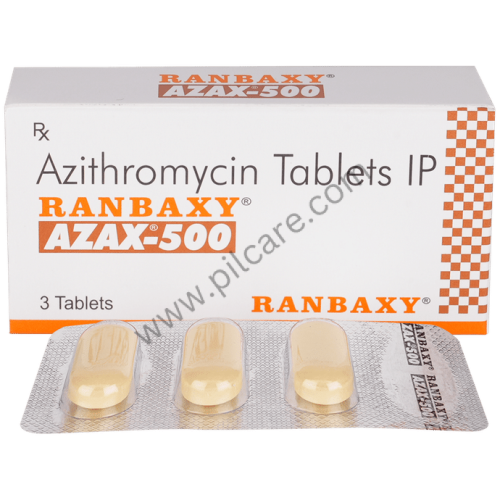 Azax 500 - Strip of 3 Tablets