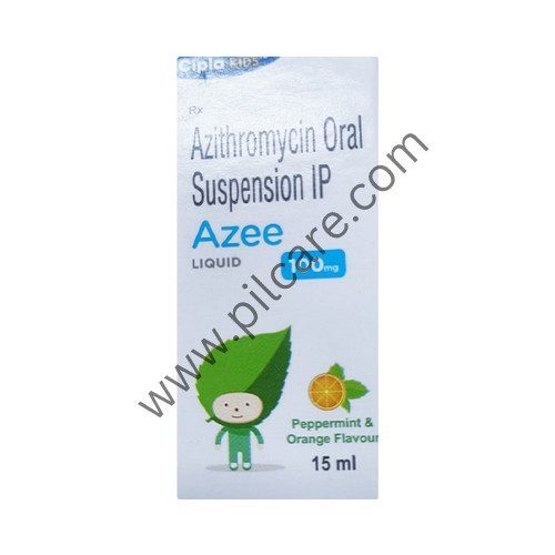 Azee 100mg Liquid Peppermint & Orange