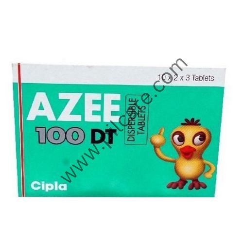 Azee 100mg Tablet DT