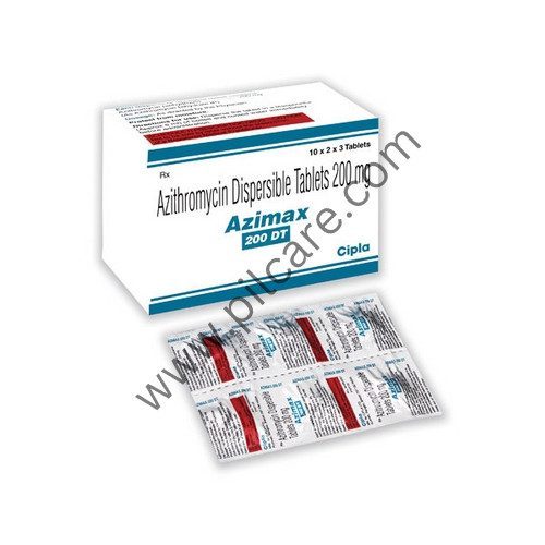 Azimax 200mg Tablet DT