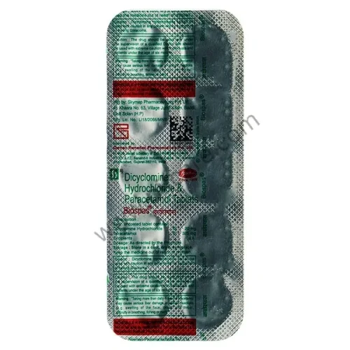 Biospas 20mg/325mg Tablet