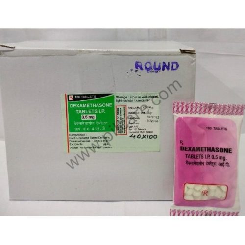 Bulk Dexamethasone Tablets 0.5mg (Round)