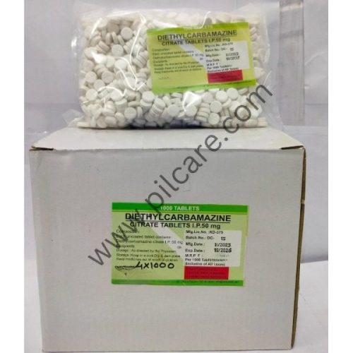 Bulk Diethylcarbamazine Citrate Tablets 50mg