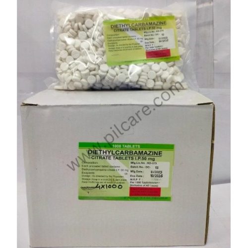 Bulk Diethylcarbamazine Citrate Tablets 50mg