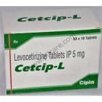 Cetcip Cold 5mg Tablet