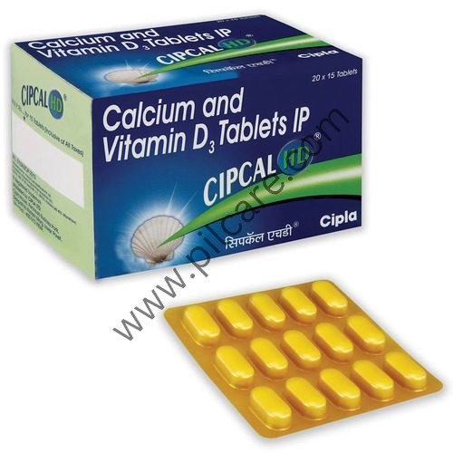 Cipcal HD Tablet For Osteoporosis