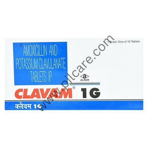Clavam 1g Tablet