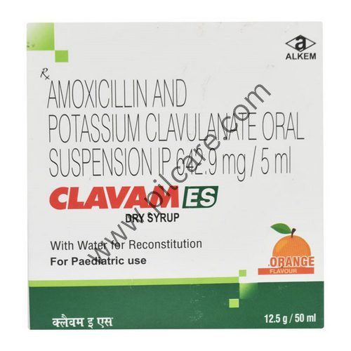 Clavam ES Dry Syrup Orange
