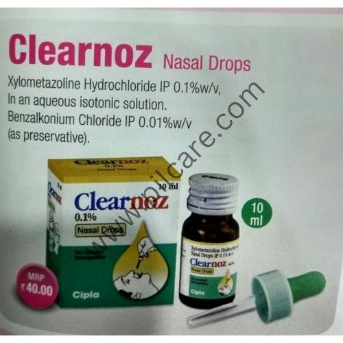 Clearnoz 0.1% Nasal Drops