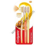 Colgate Combo Pack of SlimSoft Himalayan Salt Toothbrush & SlimSoft Turmeric Toothbrush (3 Each)