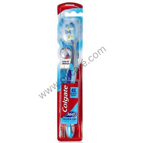 Colgate Medium 360° Floss-Tip Toothbrush