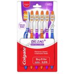 Colgate Zig Zag+ Anti-Bacterial Bristle Toothbrush Medium