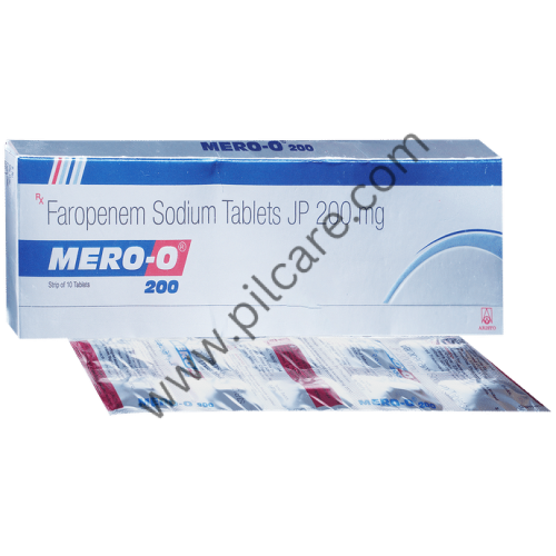 Mero-O 200 Tablet - N Chimanlal Enterprises