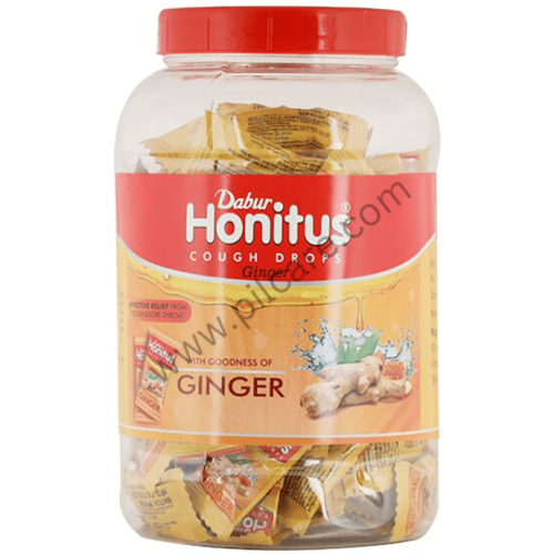 Dabur Ginger Honitus Cough Drops Lozenges
