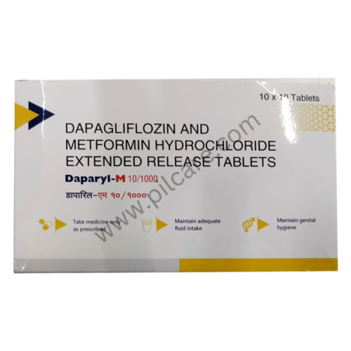 Daparyl M 10mg 1000mg Tablet ER