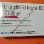 Diva Hmg HP 150IU Injection