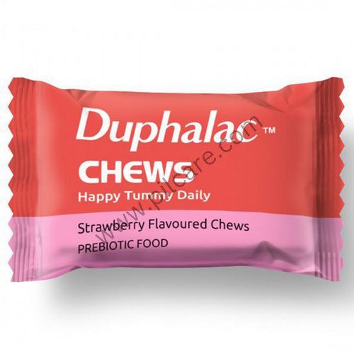 Duphalac Chews Gummy Strawberry