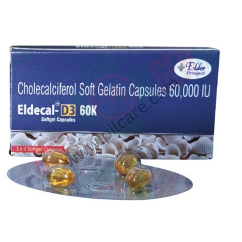 Eldecal-D3 60K Softgel Capsule