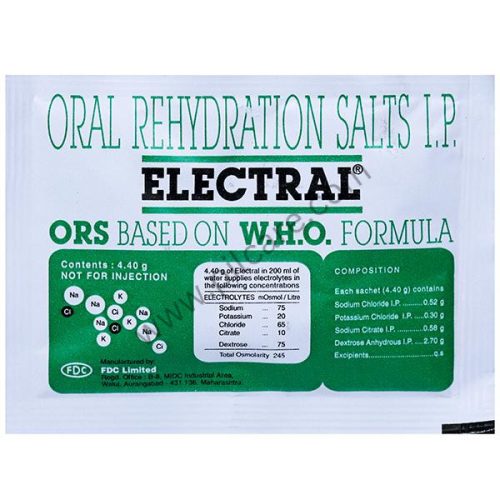 Electral Powder | ORS for Replenishing Body Fluids & Electrolytes | For Stomach Care