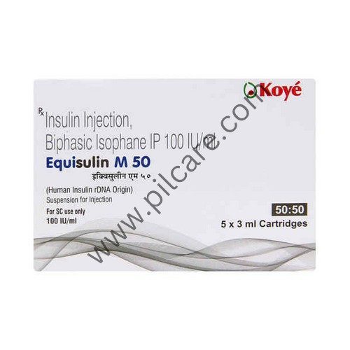 Equisulin M 50 Injection