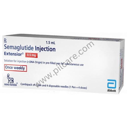 Extensior 0.5mg Injection Combipack (1 Prefilled Pen 1.5 ml & 4 Needles)