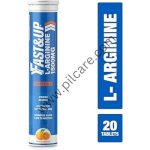 Fast&Up L-Arginine 1500mg | Effervescent Tablet for Stamina & Blood Flow | Flavour Tangy Orange