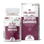 Follikesh Biotin Hair Supplement Gummies
