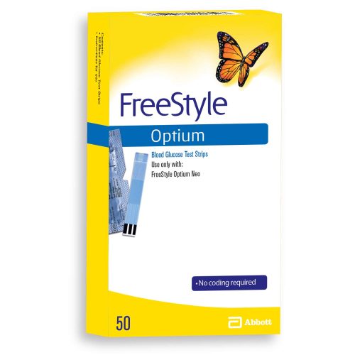 FreeStyle Optium Blood Glucose Test Strip