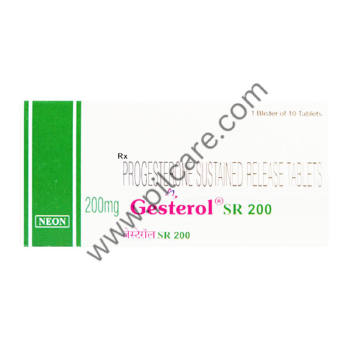 Gesterol 200mg Tablet SR