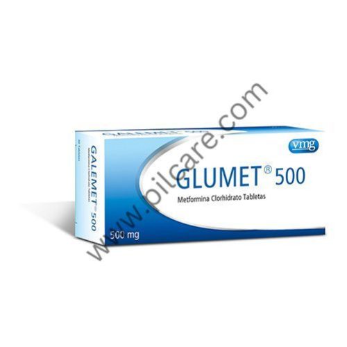 Glumet 500mg Tablet