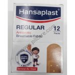 Hansaplast Regular Antiseptic Breathable Fabric Band Aid First Aid 12 Packs