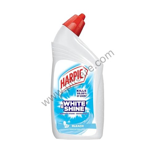 Harpic White & Shine Disinfectant Toilet Cleaner Bleach 500ml