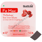 HealthAid Fe Max ThiSolves Disintegrating Strip Natural Raspberry Sugar Free