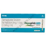 Hepaglide 0.5mg Injection (1 Multi-dose Disposable Pen, 4 Needle, 4 Alcohol Swab)
