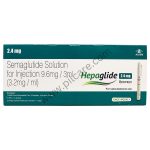 Hepaglide 2.4mg Injection (1 Multi-dose Disposable Pen, 4 Needle, 4 Alcohol Swab)