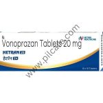 Hetran 20 Tablet exporter in India