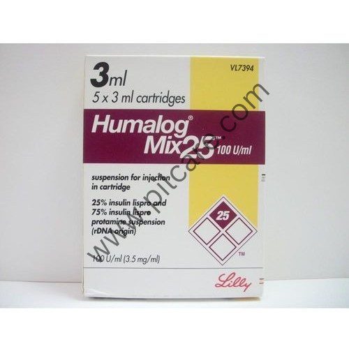 Humalog Mix 25 100IU/ml Cartridge