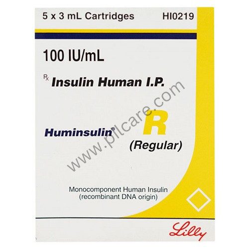 Huminsulin R 100IU Cartridge